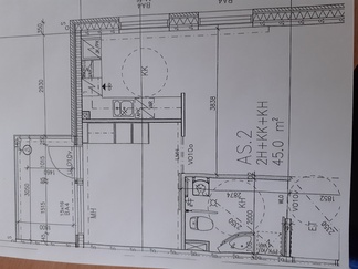 Phjapiirros Tuikkeen kasiosta 45m2