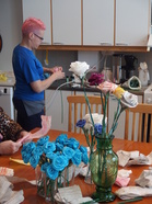 Kuvassa ohjaaja Kaisa